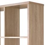 Open kast Shelfy I Sonoma eikenhouten look - Breedte: 195 cm