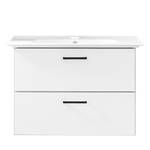 Meuble avec vasque Quickset 930 Blanc - Bois manufacturé - 80 x 53 x 45 cm