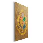 Tableau déco Hogwarts Papier / MDF - Vert