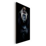 Afbeelding Gorilla papier/MDF - zwart