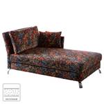 Chaise longue Hillarys IV fluweel - Breedte: 101 cm - Armleuning vooraanzicht links