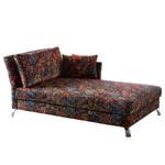 Chaise longue Hillarys IV fluweel - Breedte: 110 cm - Armleuning vooraanzicht links