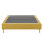 Boxspringframe Alven geweven stof - Kerriegeel - 160 x 200cm