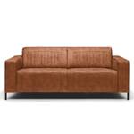 Sofa Underwood (2,5-Sitzer) Antiklederlook - Cognac