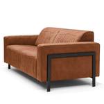 Sofa Underwood (2,5-Sitzer) Antiklederlook - Cognac