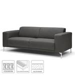 Sofa Stunz (2,5-Sitzer) Webstoff - Schwarz