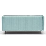 Sofa Gatton (3-Sitzer) Webstoff - Eisblau