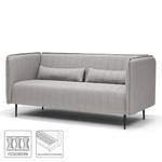 Sofa Gatton (3-Sitzer) Webstoff - Grau