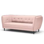 Sofa Muno (3-Sitzer) Webstoff - Babyrosa