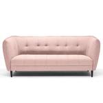 Sofa Muno (3-Sitzer) Webstoff - Babyrosa