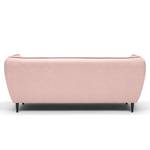 Sofa Muno (3-Sitzer) Webstoff - Babyrosa