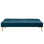 Divano letto Bardon velluto - Color blu marino