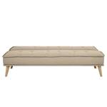 Canapé convertible Tournon Tissu - Beige