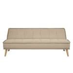 Canapé convertible Tournon Tissu - Beige