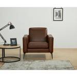 Fauteuil Crove Imitation cuir - Marron