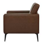 Fauteuil Crove Imitation cuir - Marron