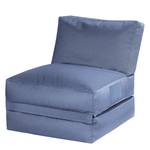 Fauteuil de jardin Twist Polyacrylique - Bleu