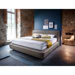 Boxspring Cosy geweven stof - Cubanit - Tweepersoonsmatras H2/H3