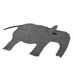 Tapis en feutre Elephant Area Fibres naturelles - Gris - 100 x 130 cm