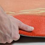 Laagpolig vloerkleed Mallorca geweven stof - Terracotta - 90 x 160 cm