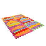 Tapis Menorca Burger Tissu - Multicolore - 160 x 230 cm