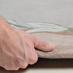 Laagpolig vloerkleed Mallorca geweven stof - Beige - 70 x 140 cm