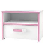 Table de chevet Switch Blanc / Bleu / Rose - Blanc