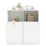 Verschoningscommode Celeste wit/grijs