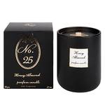 Bougie parfumée Honey Almond 25 Céramique - Noir