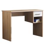 Bureau Nanu Beige - Blanc - Bois manufacturé - 92 x 73 x 50 cm