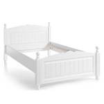 Lit enfant Cinderella III Blanc - En partie en bois massif - 132 x 101 x 215 cm