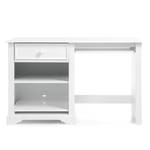 Bureau Cinderella Wit - Deels massief hout - 124 x 75 x 58 cm