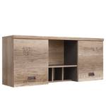 Open wandkast Malcom Beige - Bruin - Plaatmateriaal - 120 x 51 x 31 cm