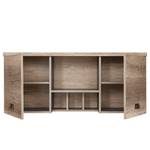 Wandregal Malcom Beige - Braun - Holzwerkstoff - 120 x 51 x 31 cm