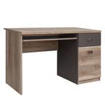 Bureau Malcom Beige - Marron - Bois manufacturé - 120 x 78 x 65 cm