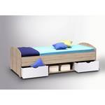 Bed Nemo Bruin - Plaatmateriaal - 96 x 66 x 204 cm