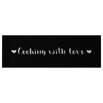 Küchenläufer Cooking with Love Webstoff