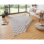 In-/Outdoorteppich Tahiti Webstoff - Grau - 200 x 290 cm