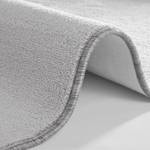 Laagpolig vloerkleed Bare Geweven stof - Heldergrijs - 80 x 150 cm