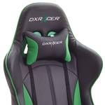 Chaise gamer DX-Racer 8 Imitation cuir - Noir / Vert