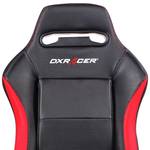 Chaise gamer DX-Racer 9 Imitation cuir - Noir / Rouge