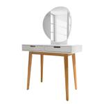 Coiffeuse LINDHOLM Blanc - En partie en bois massif - 90 x 148 x 50 cm