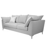 Sofa Wiers (3-Sitzer) Webstoff - Hellgrau