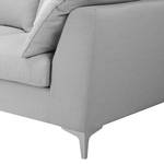 Sofa Wiers (3-Sitzer) Webstoff - Hellgrau