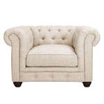 Fauteuil Bynoe textielmix - beige