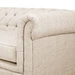 Sofa Bynoe (3-Sitzer) Mischgewebe - Beige