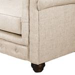 Sofa Bynoe (3-Sitzer) Mischgewebe - Beige