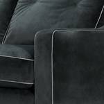 Sofa Jarinu (3-Sitzer) Webstoff - Anthrazit