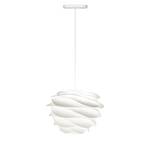 Hanglamp Carmina II Wit - Metaal - Plastic - Hoogte: 246 cm