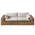 Loungegruppe Calla Millor III (2-teilig) Polyrattan / Webstoff - Beige / Creme